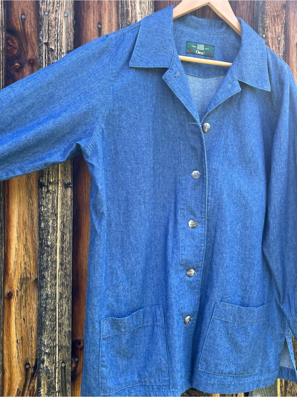 Orvis Denim Artists Coat